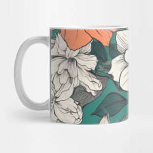 Pretty Toile Indochine Florals Mug